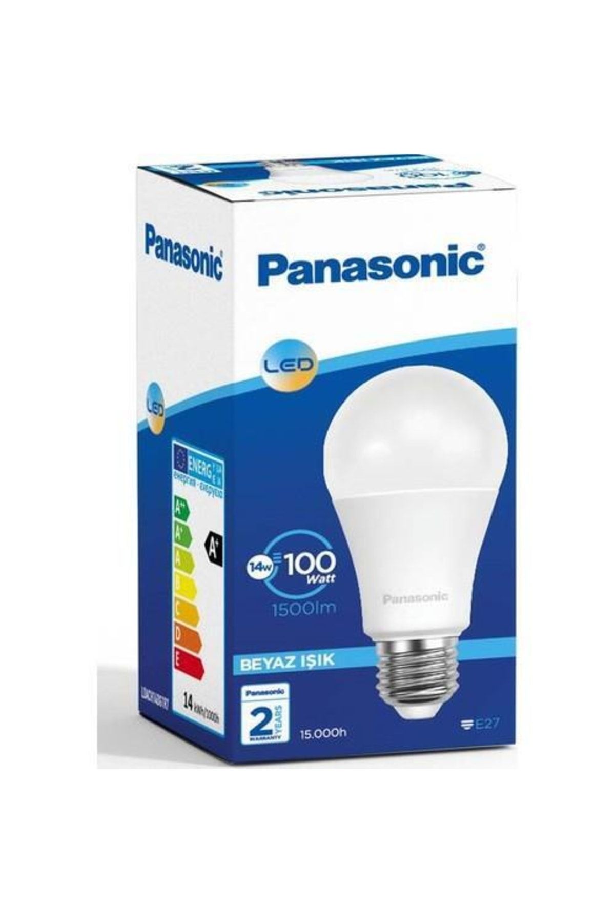 PANASONIC%2014W%20LED%20AMPUL%20E27%206500K%20BEYAZ%20IŞIK%201%20ADET%20(14W=100W)%20