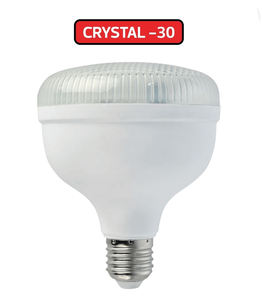 HOROZ%20CRYSTAL%2030%2030W%20KRİSTAL%20LED%20AMPUL%20SARI%202700K%20TEZGAH%20AYDINLATMA%20GÜNIŞIGI