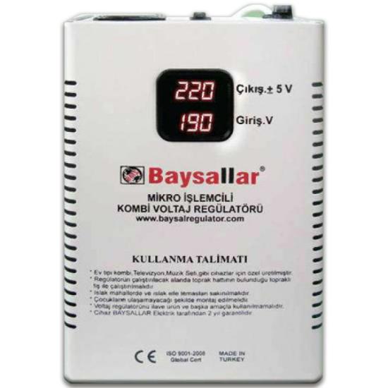 BAYSALLAR KOMBİ REGÜLATÖRÜ 2000VA